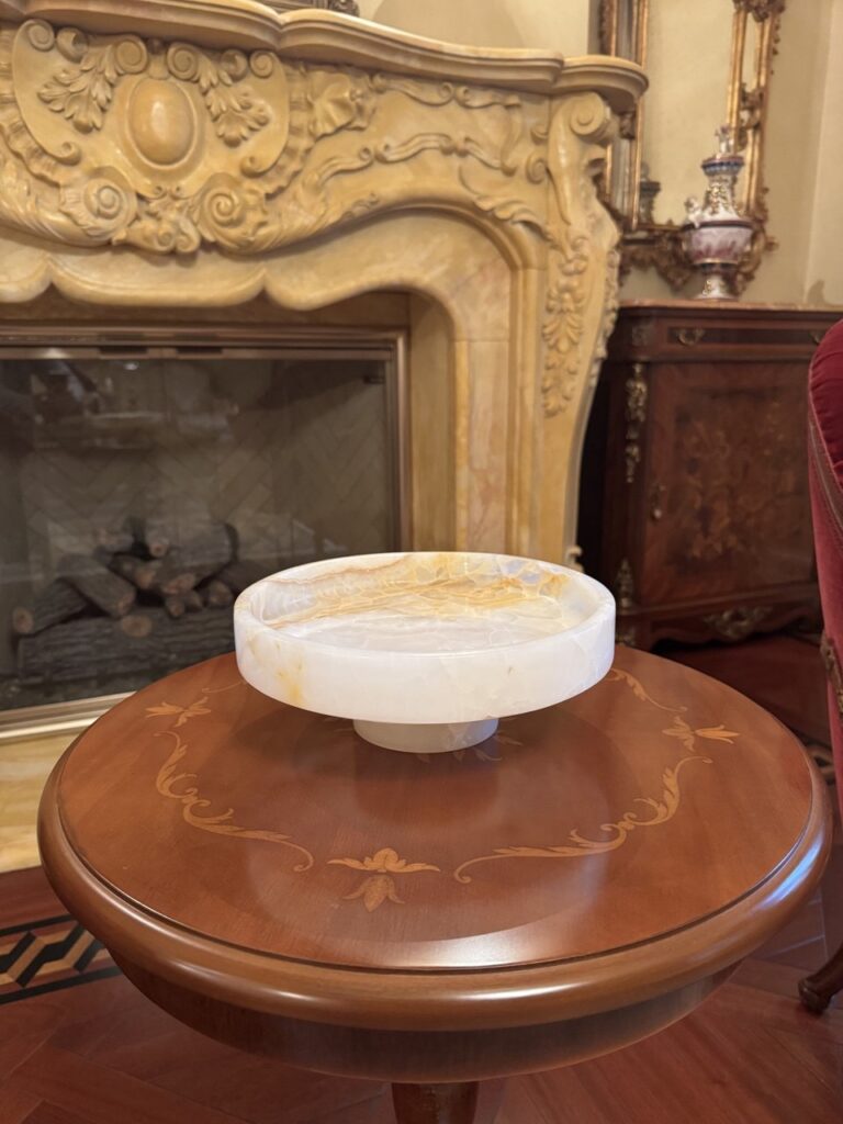 Luminous Onyx Decorative Bowl