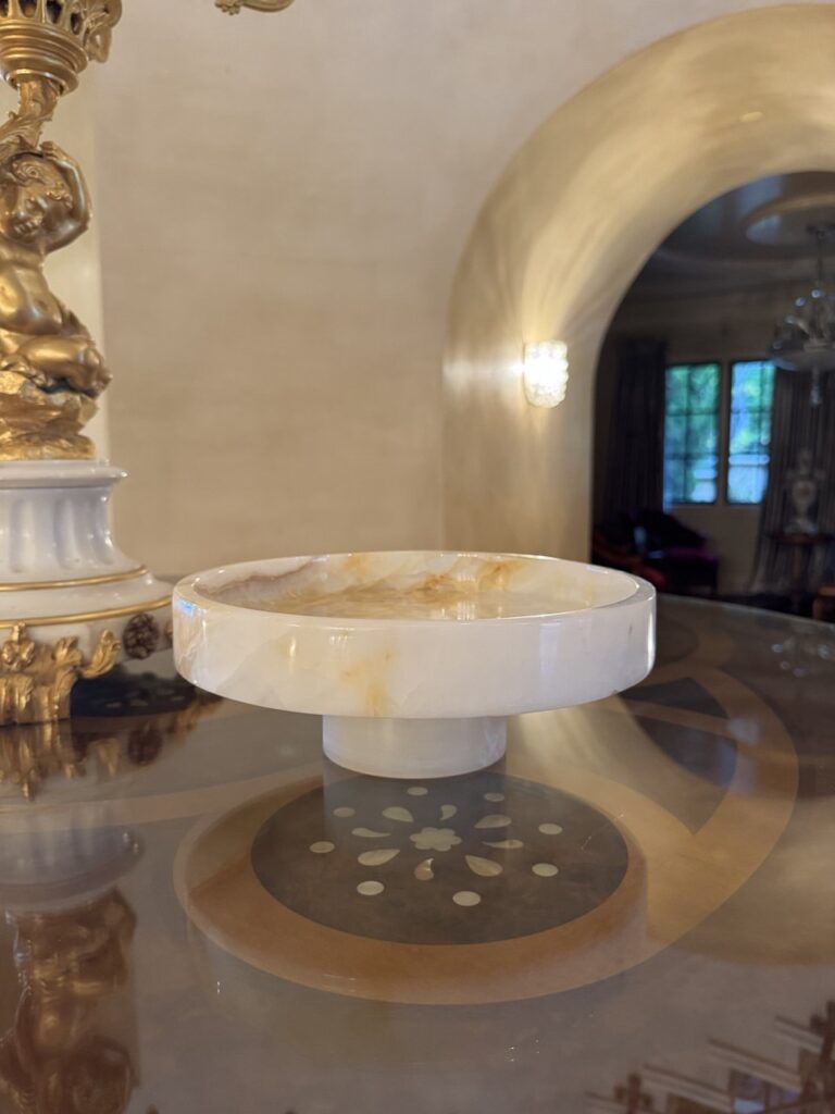 Luminous Onyx Decorative Bowl